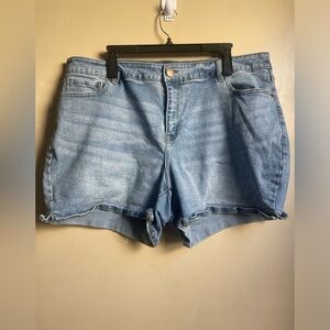 Venezia Lane Bryant Womens Denim shorts size 18